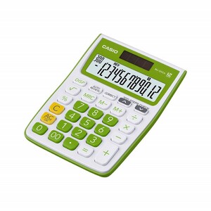 Casio Calculator MJ12VCB Green