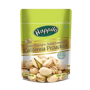 Happilo Premium California Roasted & Salted Pistachios, 200 G