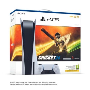 Sony PS5 Console Disc Edition Cricket 24 Bundle