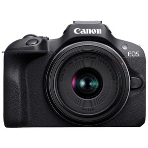 Canon R100 Mirrorless Camera RF-S 18-45mm f/4.5-6.3 IS STM  (Black)
