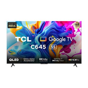 TCL Android Smart GoogleTV QLED 55C645 55