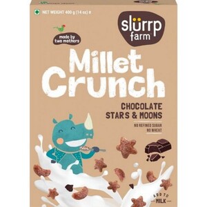 SLURRP FARM Millet Crunch Chocolate Stars & Moons 400g