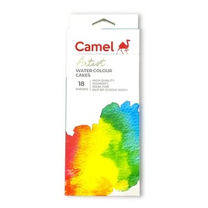 Camlin Artist Water Colour 18s+Brush 1010736
