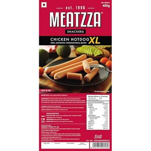 Meatzza Chicken Hot Dog XL 400g
