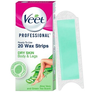 Veet Wax Strip Easy Grip Dry Skin 20s