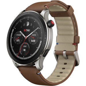 Amazfit Smart Watch GTR 4 Vintage Leather Brown