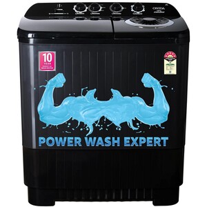 Onida Semi Automatic Top Load Washing Machine S12GS1 12Kg Black,Grey