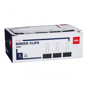 Deli Binder Clip 51MM-38561