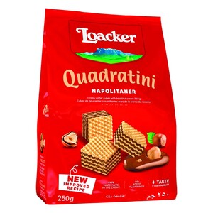 Loacker Quadratini Napolitaner 250gm
