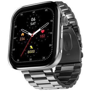 Noise Smart Watch ColorFit Pro 5 Max SS Elite Silver