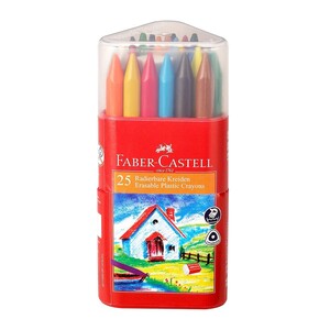 Faber Castell Erasable Crayon 25 Set 122825