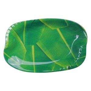 Servewell Bliss Snack Plate Small S/Leaf