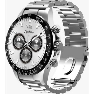Pebble Smart Watch Zenith Metal Silver