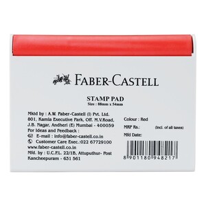 Faber-Castell Stamp Pad-Red-164948