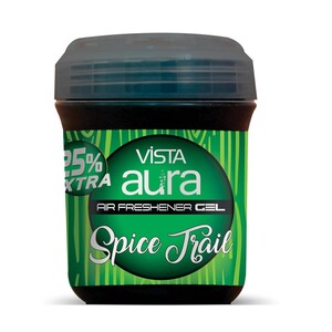 Vista Auto Care Aura Air Freshner Gel SpiceTrail 100g