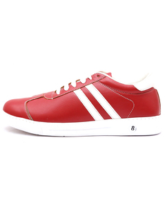 Tom Smith Mens Rexine Red Lace Up Casual Shoe