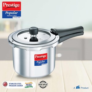 Prestige Svachh Stainless Steel Popular Pressure Cooker 3L