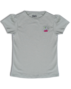 Reo Kids Regular Fit Marzipan Solid T-Shirt