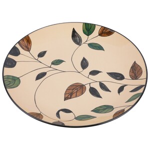 Fora Kitchen Ceramic Beige Quarter Plate-7