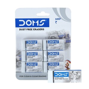 Doms Dust Free Eraser 6s 8207
