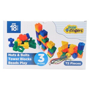Little Fingers Nuts BoltsTower Block LFT064