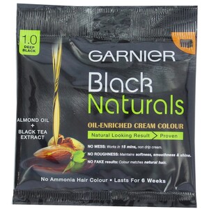 Garnier Hair Color Black Naturals Deep Black 20g
