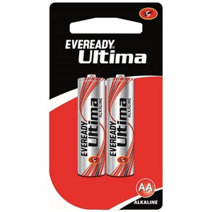 Eveready Alkaline Battery AA 2115 BP2 2's