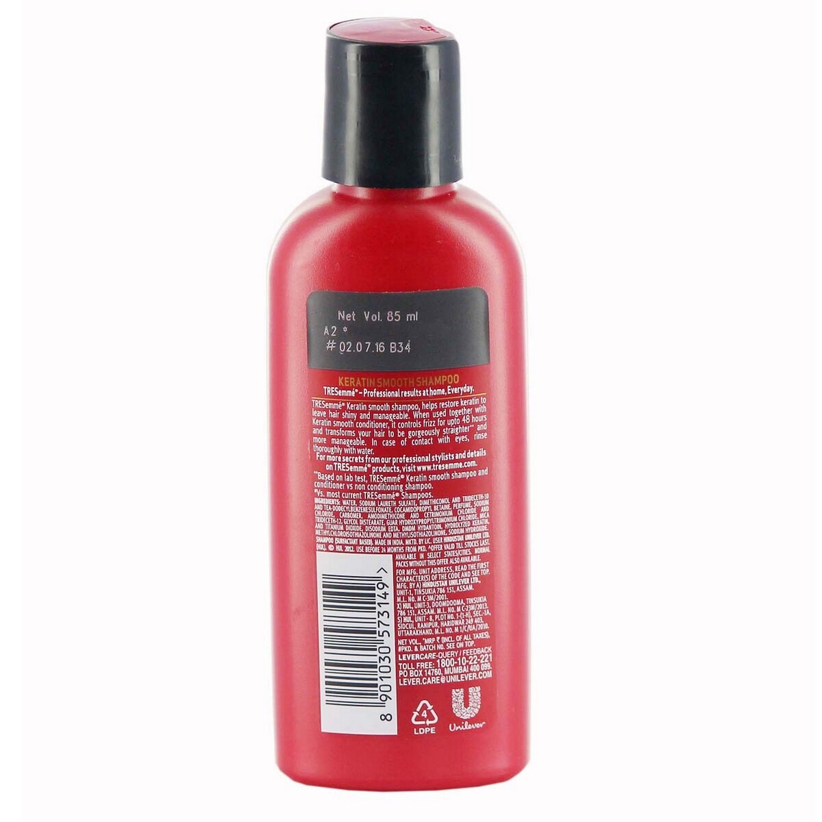 TRESemme Shampoo Keratin Smooth 85ml