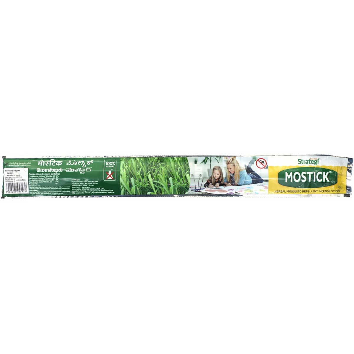 Herbal Strategi Mostick Incense 10 stick