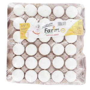 Farm Fresh Eggs White 30's