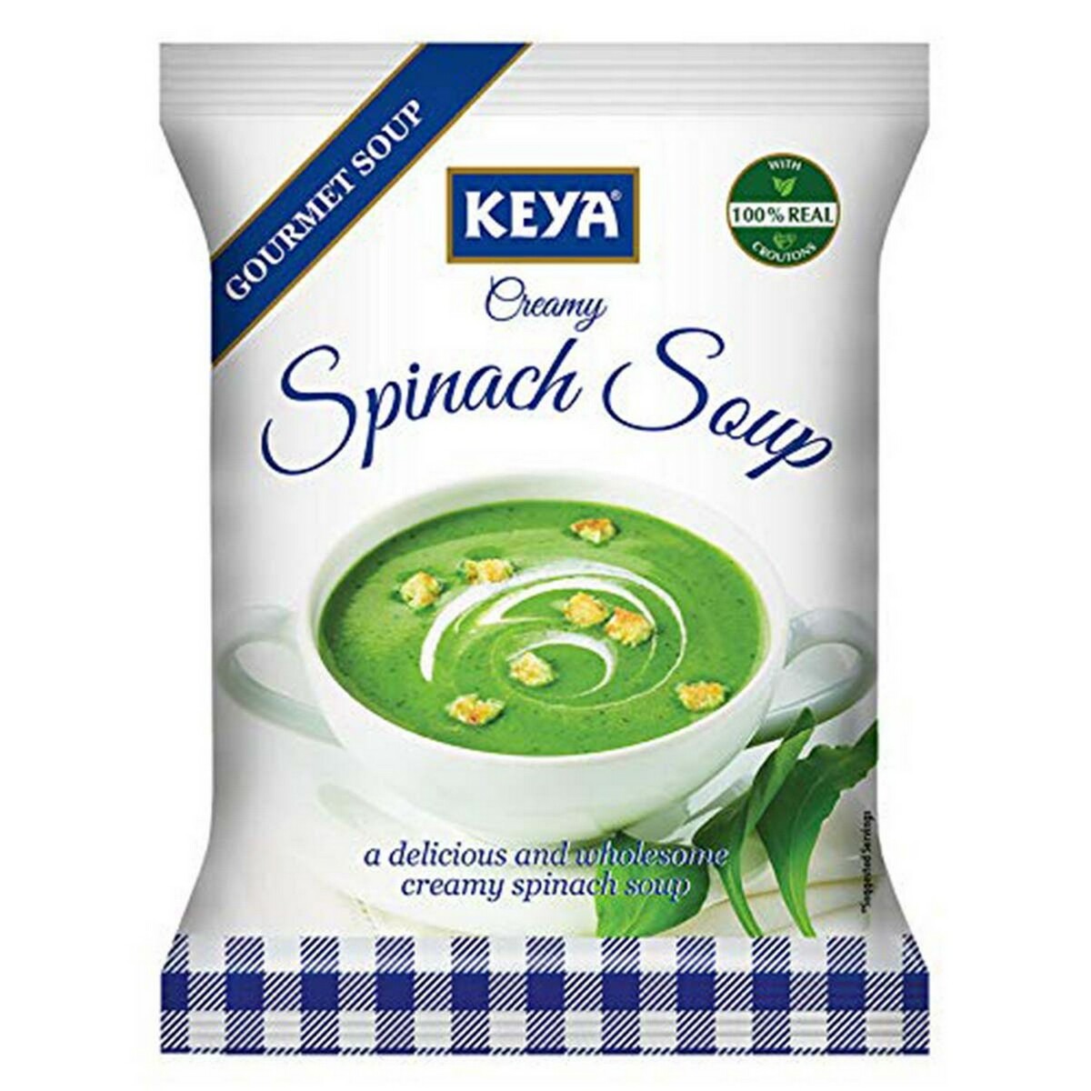 Keya Instant Soup Creamy Spinach 52g