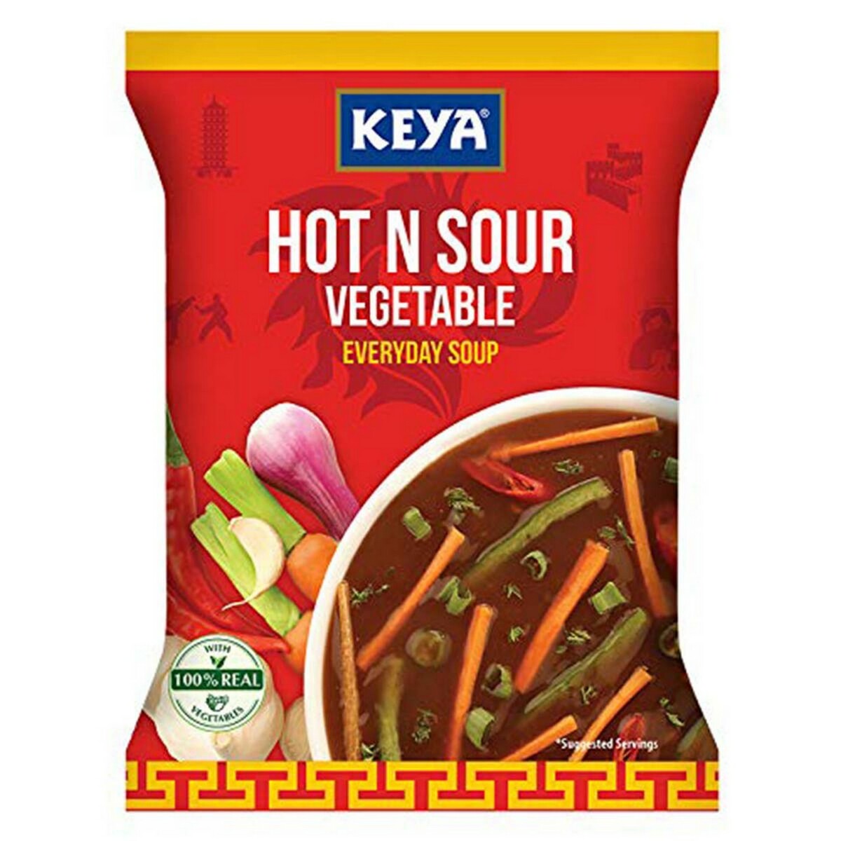 Keya Hot & Sour Vegetable Soup 48g