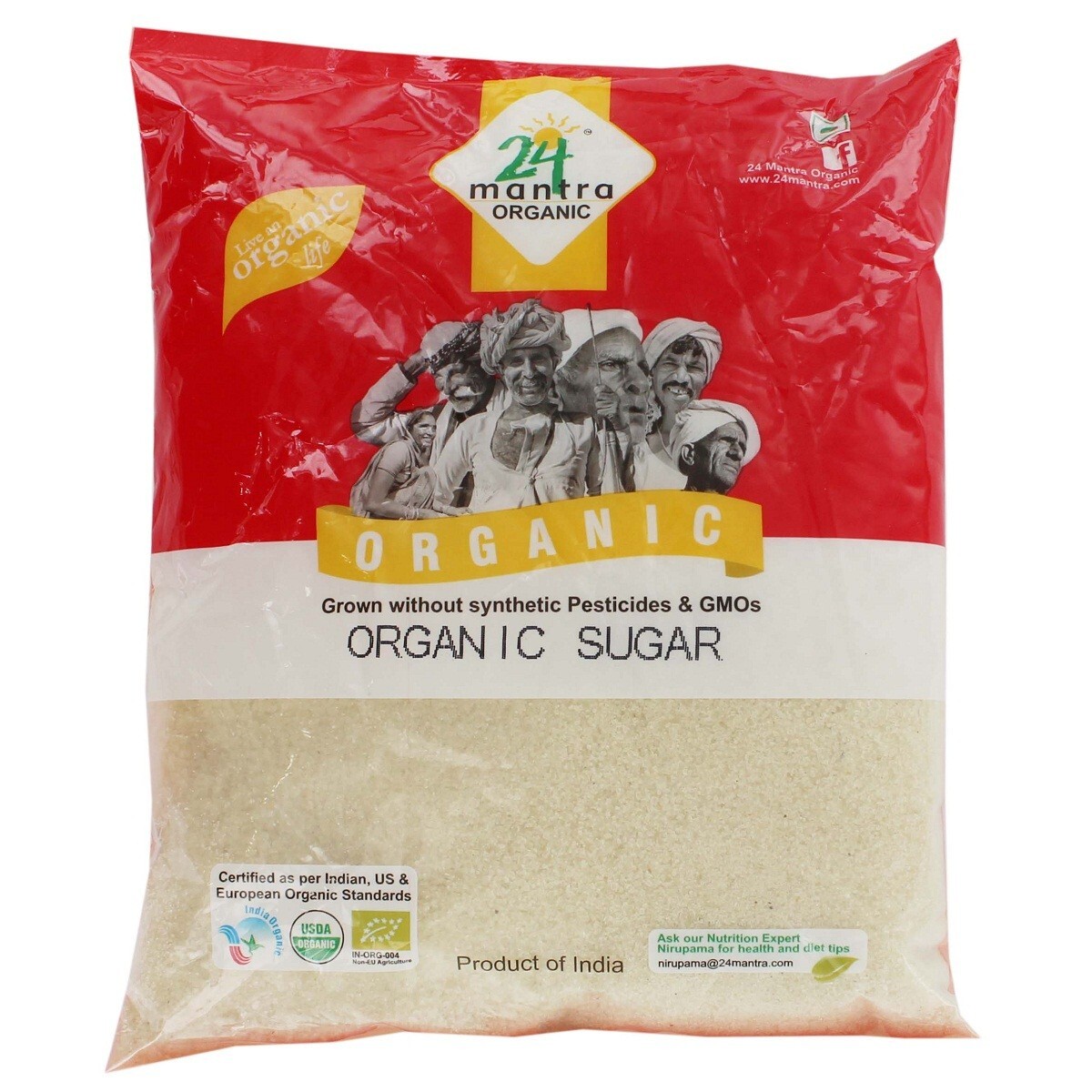 24 Mantra Organic Sugar 1kg