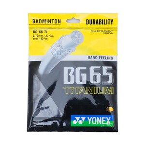 Yonex Badminton String-BG65TI