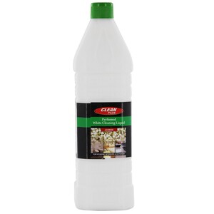 Clean Plus Perfumed White Cleaning Liquid Jasmine 1Litre