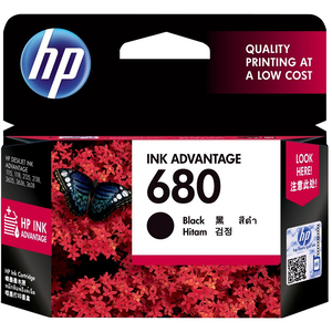 HP 680 Black Ink Cartridge F6V27AA