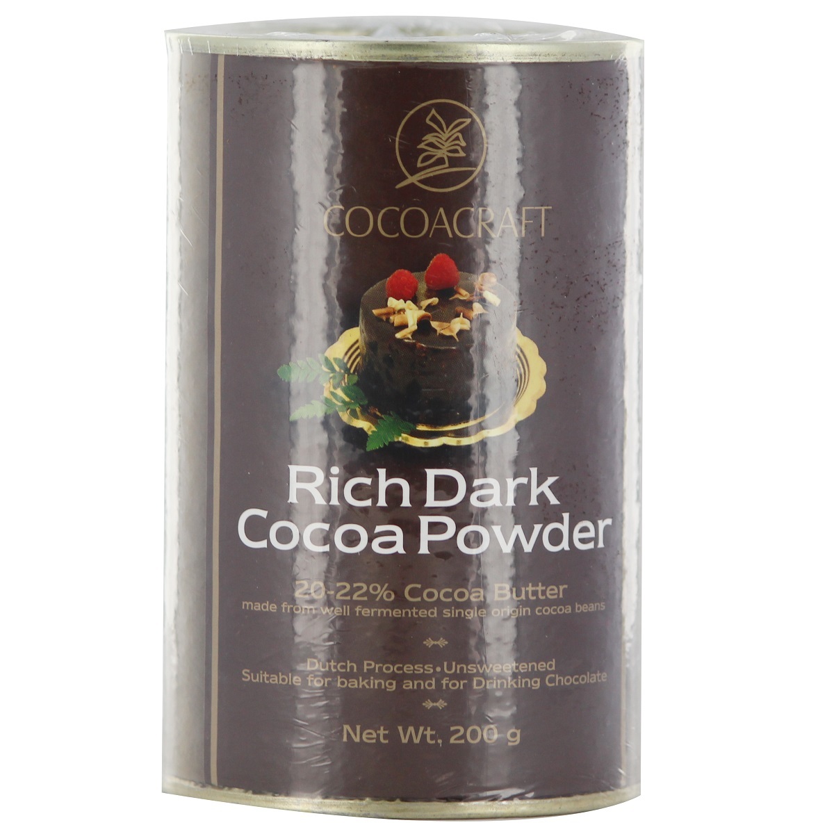 Cocoa Craft Rich Dark Cocoa Powder 200g