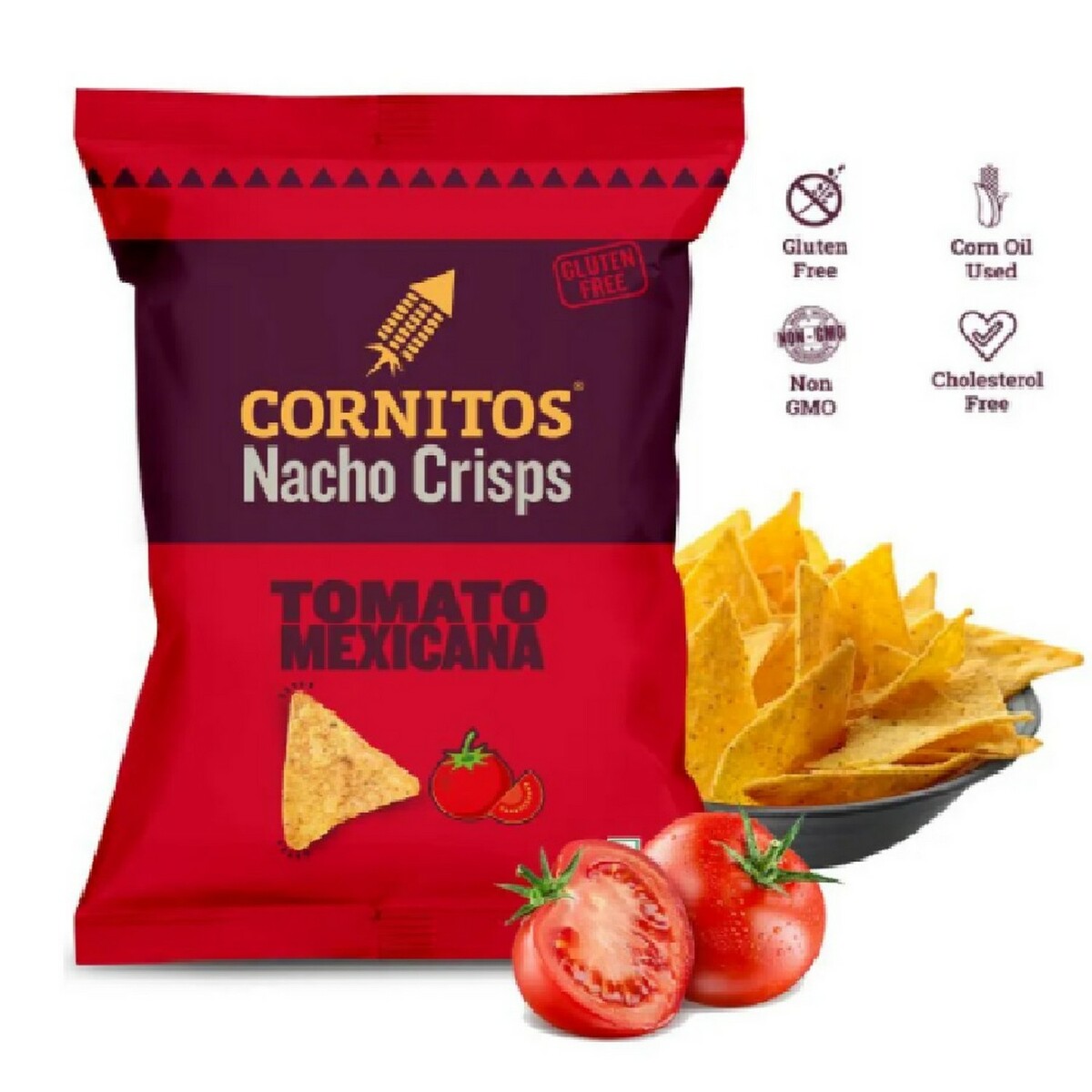 Cornitos Chips Sizzlin Jalapeno 55gm