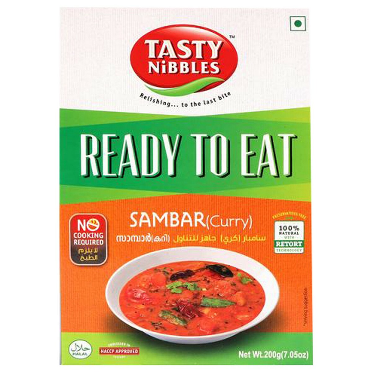 Tasty Nibbles Ready To Eat Sambar In Pouch