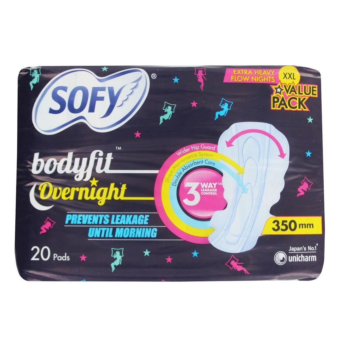 Sofy Bodyfit Overnight XXL 20's