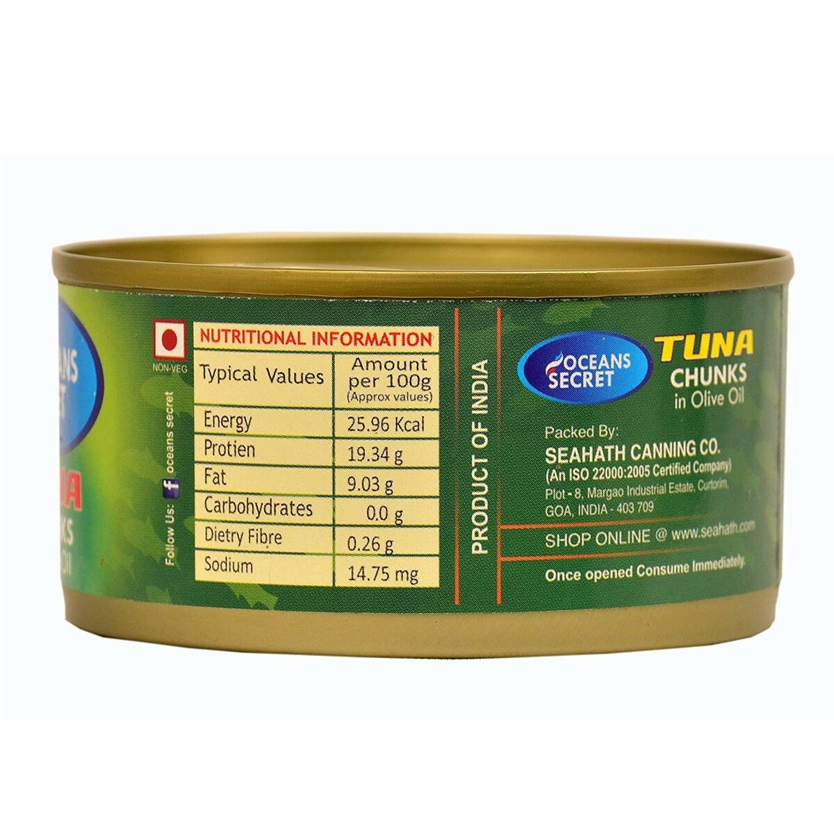 Ocean Secret Tuna in Olive Oil 180gm
