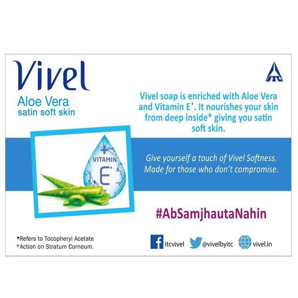 Vivel Soap Satin Soft 100g