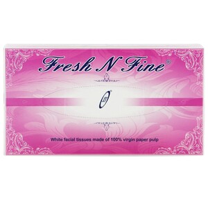 Fresh N Fine Facial Tissue Non Perfumed 2ply 100pcs