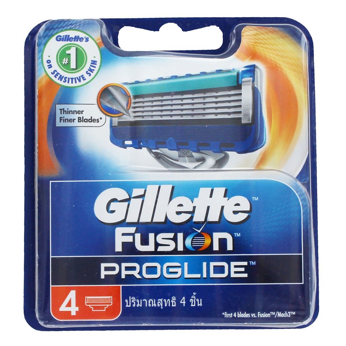 Gillette Cartrdge Fusion Proglide 4's