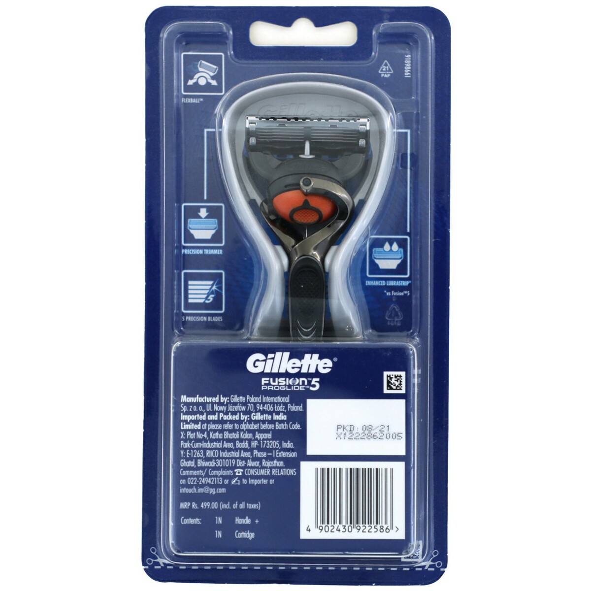 Gillette Razor Fusion Proglide Flexbal 1's