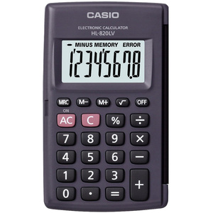Casio HL 820LV Basic Calculator