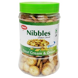Dukes Nibbles Sour Cream & Onion Baked Snack 150g