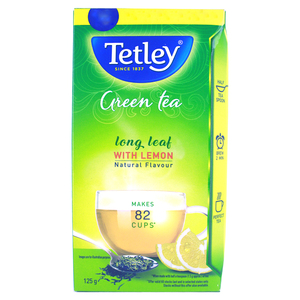 Tata Tetley Long Leaf Green Tea With Lemon 100g