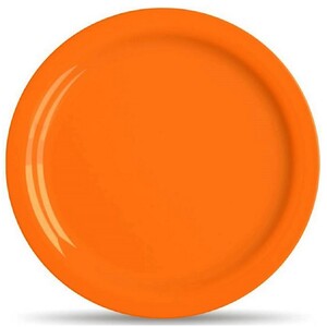 Milton Dinner Plate Lissome Solid Orange