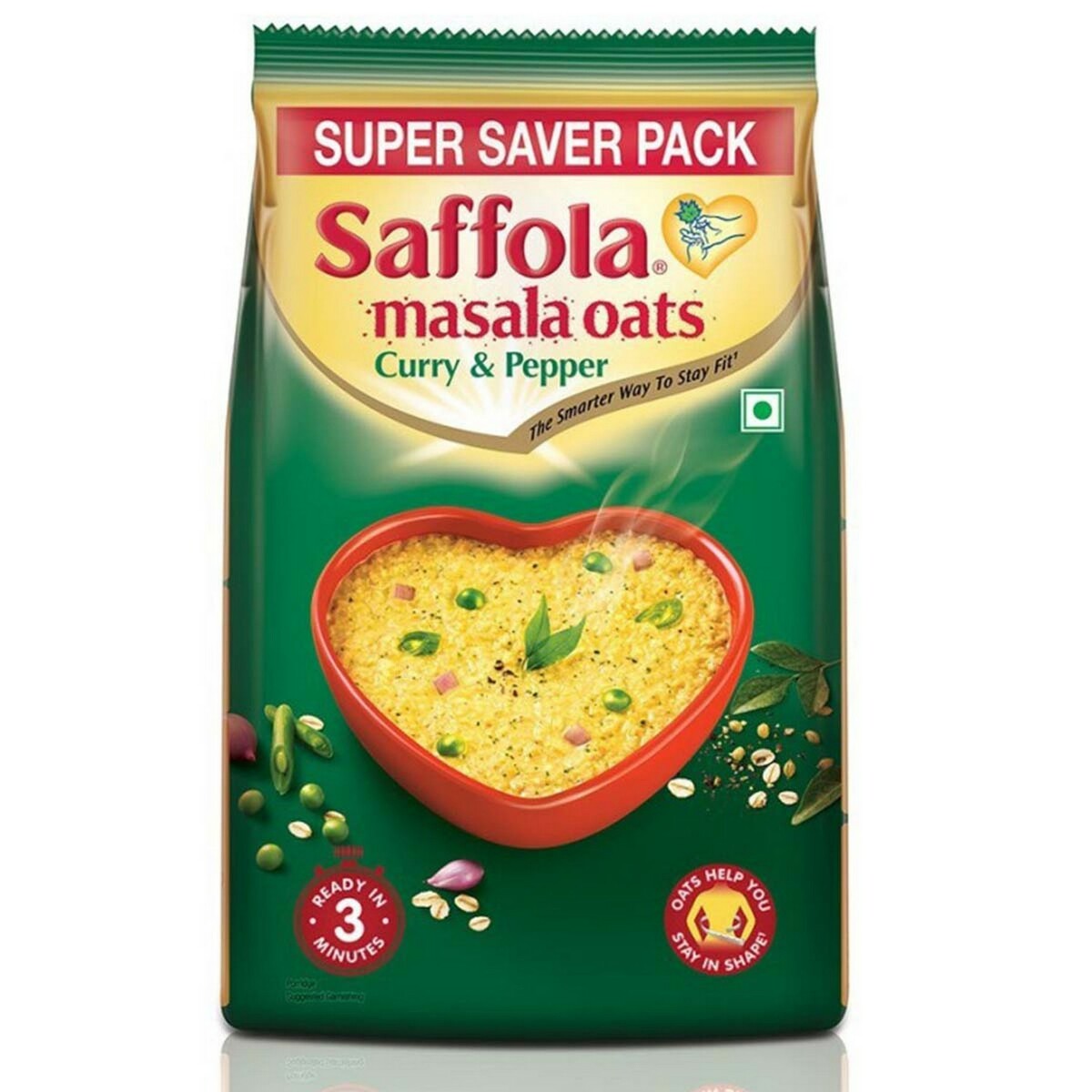 Saffola Oats Curry & Pepper 400g